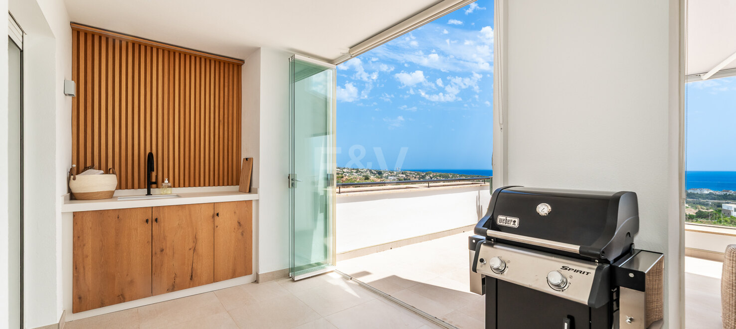 Sofisticado ático dúplex con impresionantes vistas