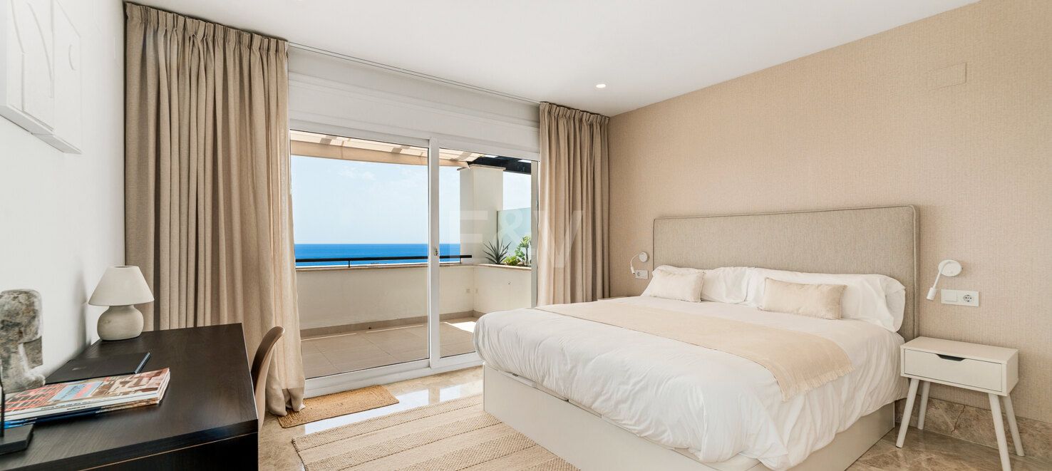 Sofisticado ático dúplex con impresionantes vistas