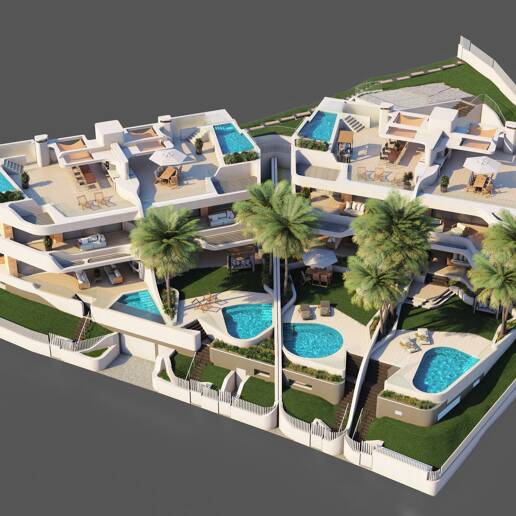 Exklusiv Duplex Retreat i Cabopino Prime Location nära Golf