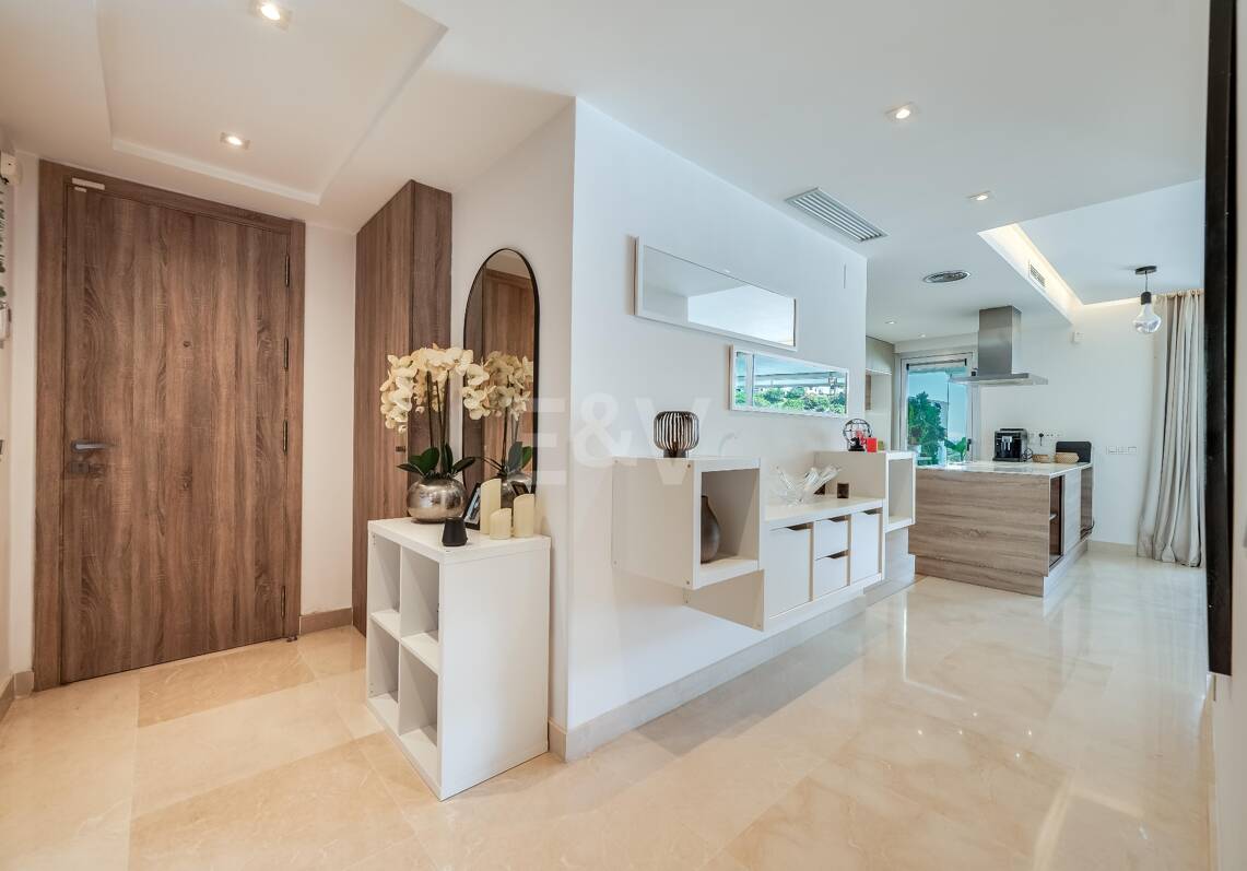 Appartement moderne de 3 chambres avec vue sur la mer à Botanic, Benahavís!
