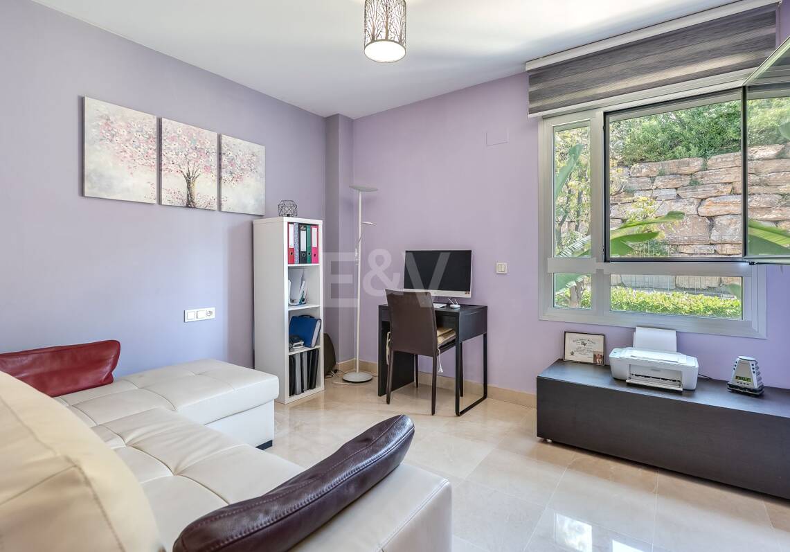 Appartement moderne de 3 chambres avec vue sur la mer à Botanic, Benahavís!