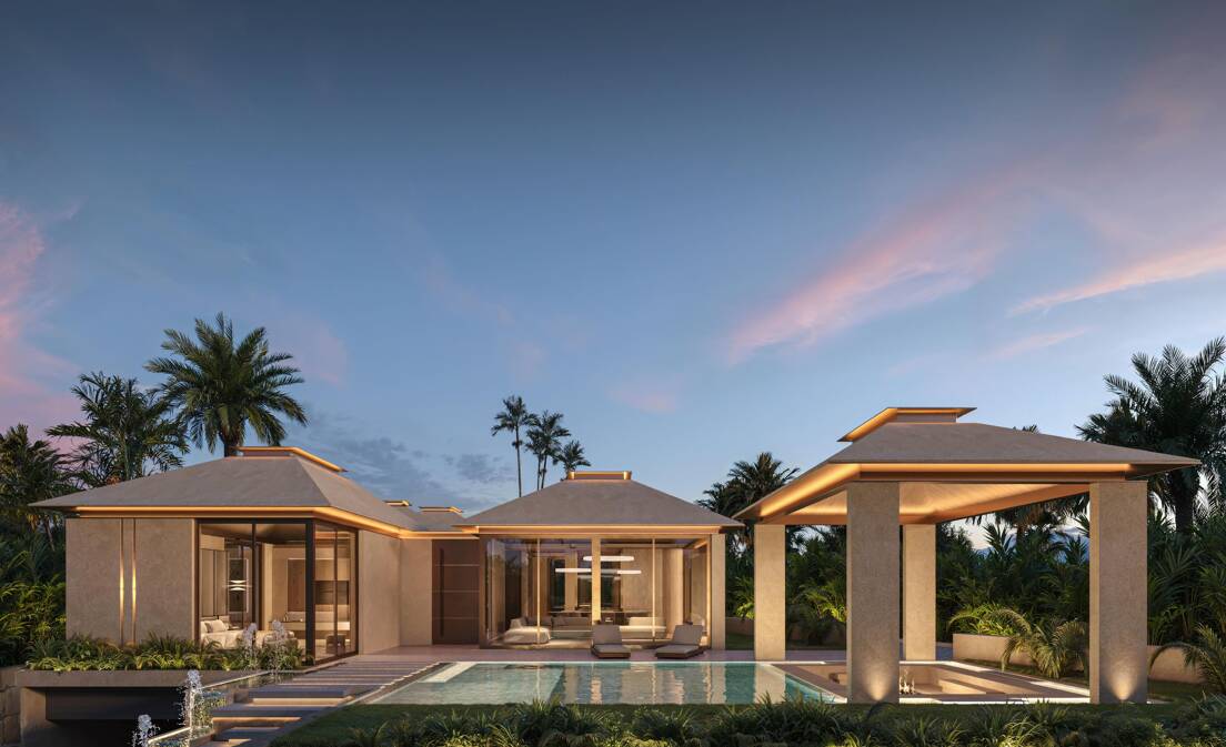 Villa elegante contemporánea en Las Brisas