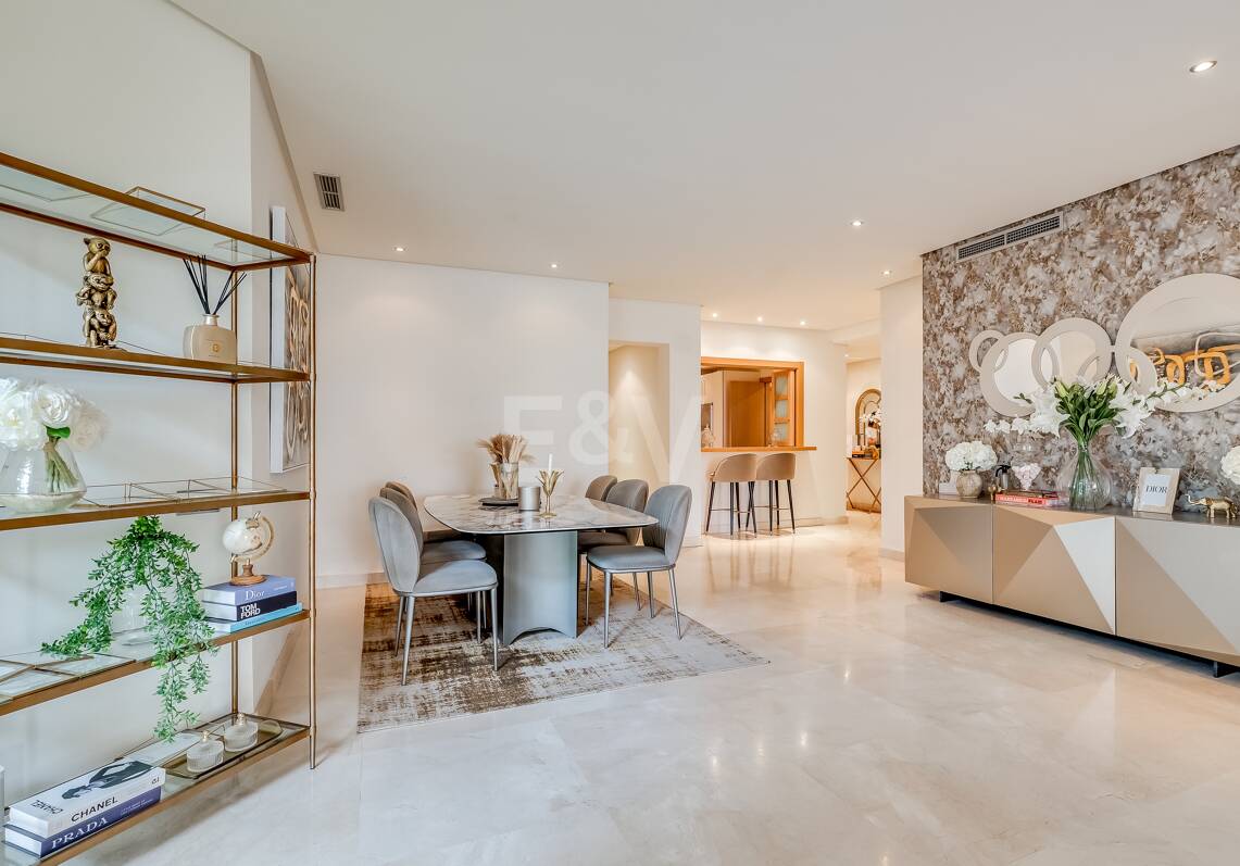 Sophisticated Garden Apartment in the Exclusive Mansion Club Community