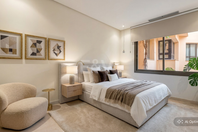 Sophisticated Garden Apartment in the Exclusive Mansion Club Community