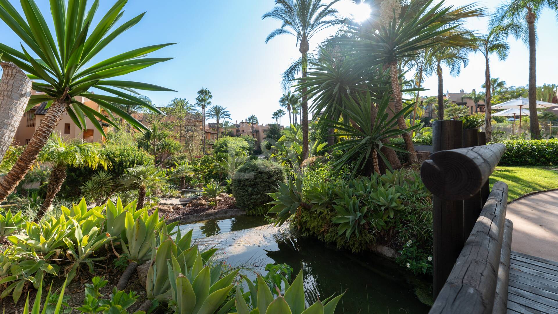 Sophisticated Garden Apartment in the Exclusive Mansion Club Community