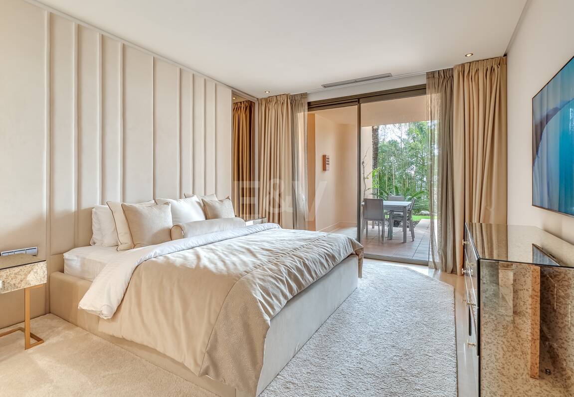 Sophisticated Garden Apartment in the Exclusive Mansion Club Community