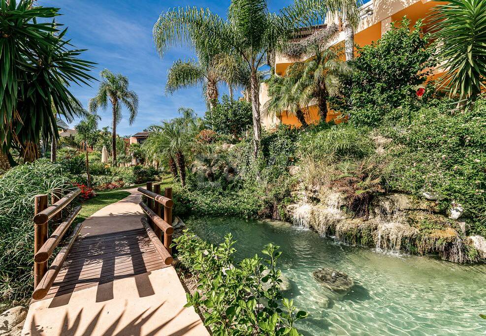 Sophisticated Garden Apartment in the Exclusive Mansion Club Community