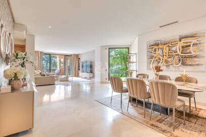 Sophisticated Garden Apartment in the Exclusive Mansion Club Community