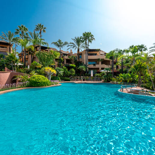 Sophisticated Garden Apartment in the Exclusive Mansion Club Community