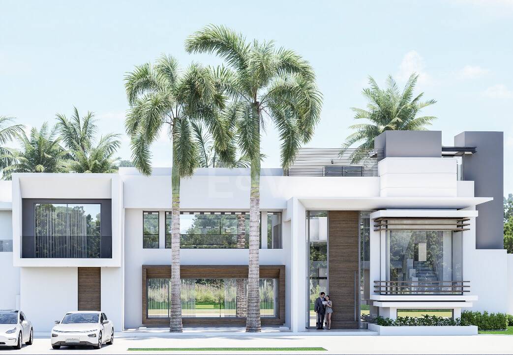 Exceptionell samtida nybyggd Villa bara några steg från stranden i Guadalmina Baja