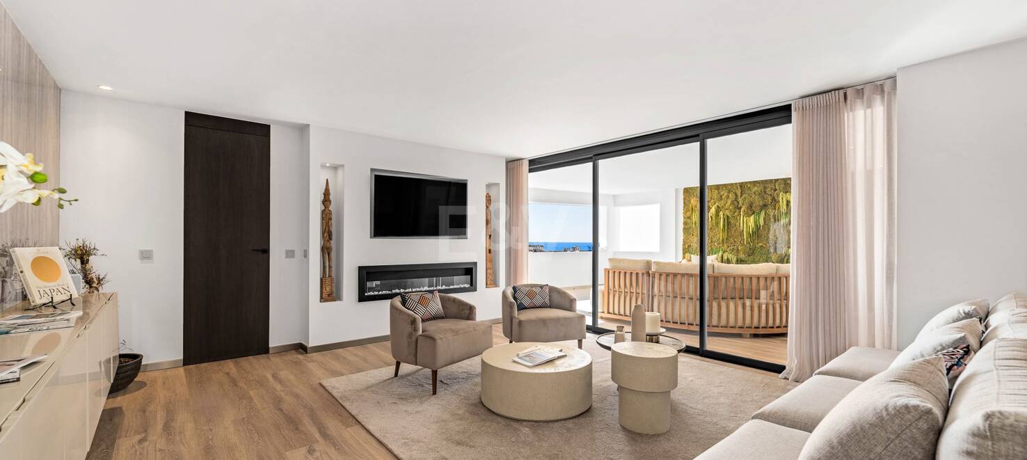Rymlig och modern lägenhet i Puerto Banús