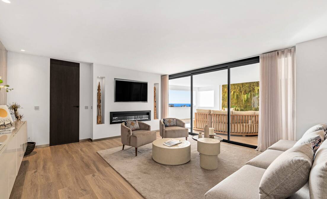 Rymlig och modern lägenhet i Puerto Banús