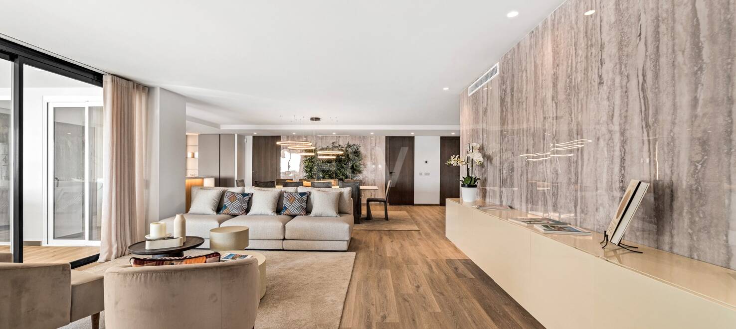 Rymlig och modern lägenhet i Puerto Banús