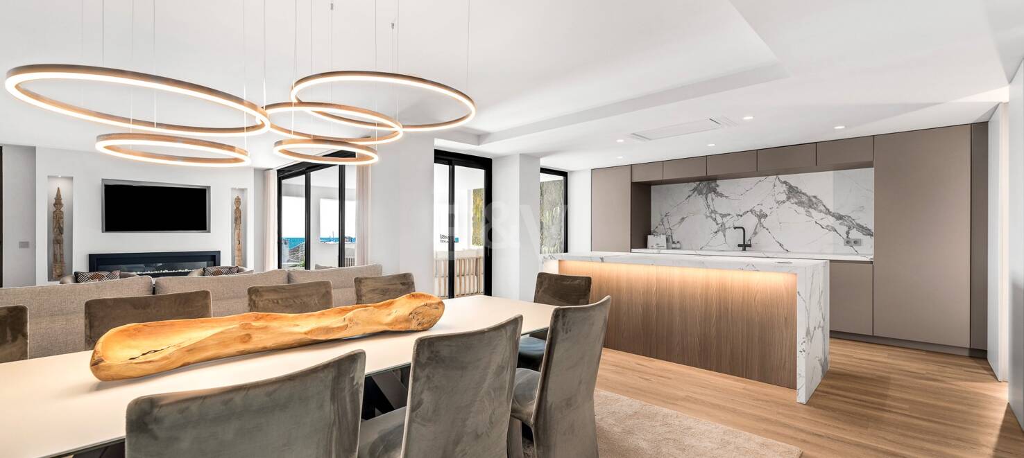 Rymlig och modern lägenhet i Puerto Banús