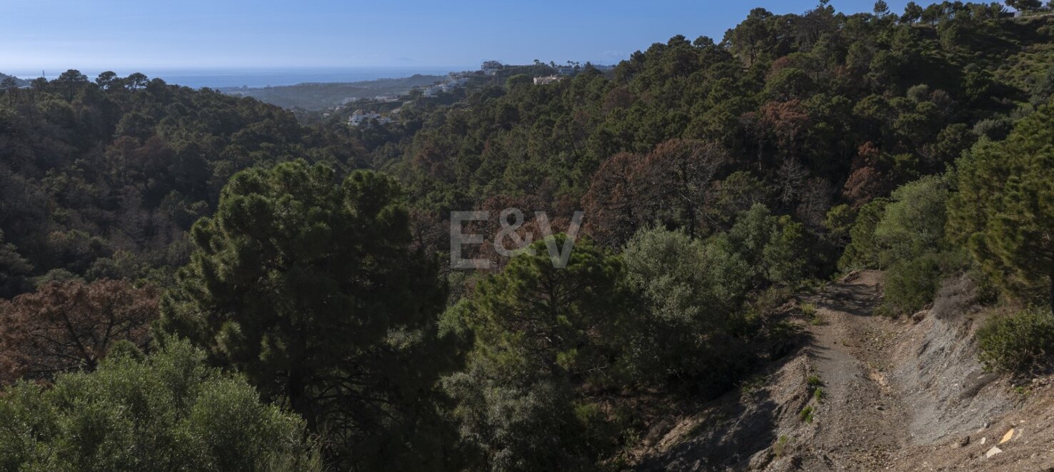 Superbe terrain avec vue sur la mer à Marbella Club Golf Resort