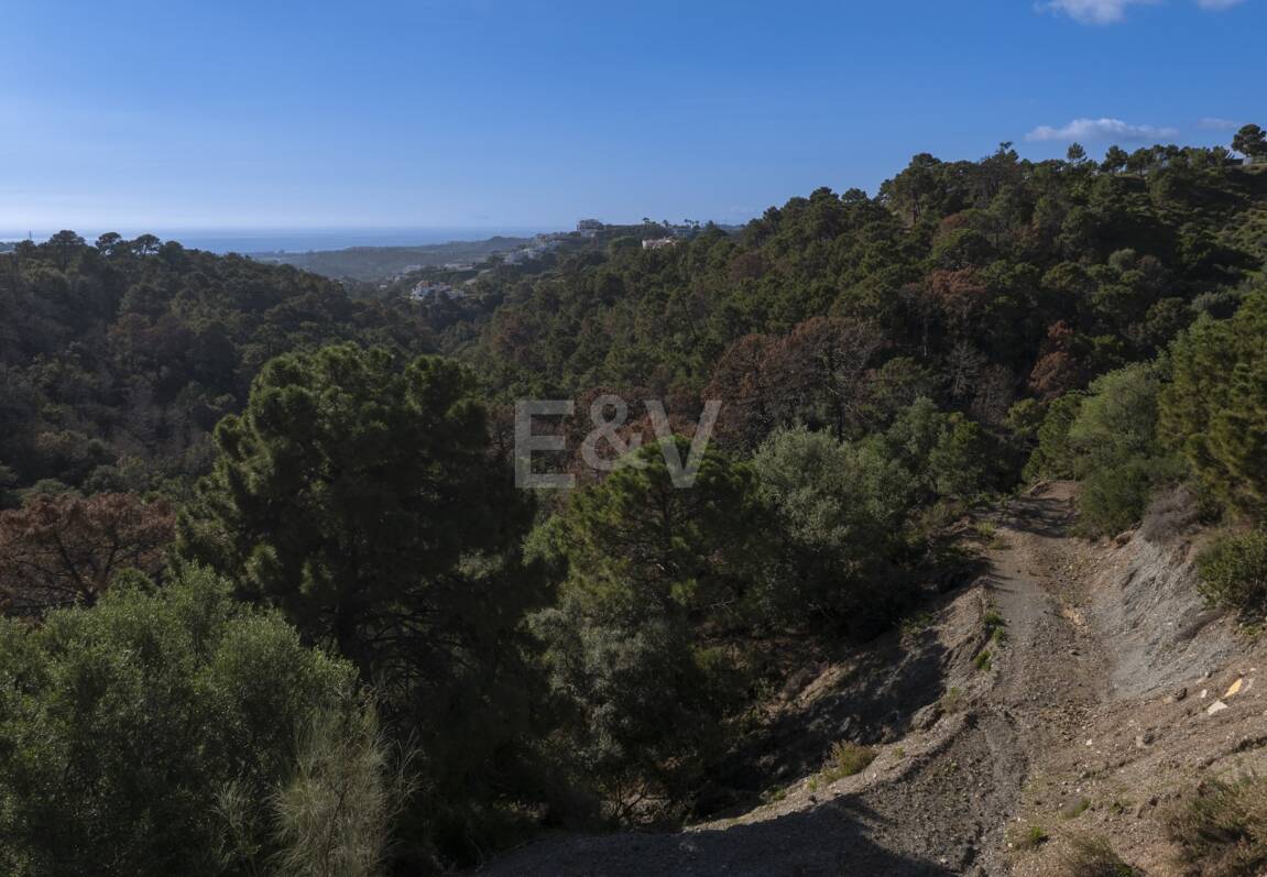 Fantastisk tomt med havsutsikt i Marbella Club Golf Resort