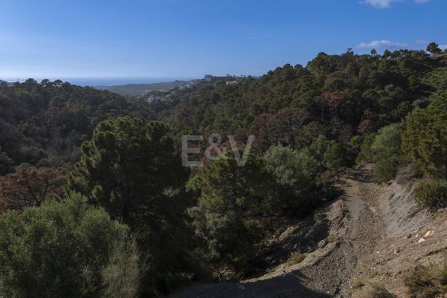 Fantastisk tomt med havsutsikt i Marbella Club Golf Resort