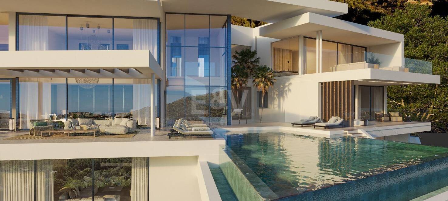 Fantastisk tomt med havsutsikt i Marbella Club Golf Resort