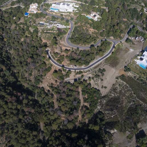 Fantastisk tomt med havsutsikt i Marbella Club Golf Resort