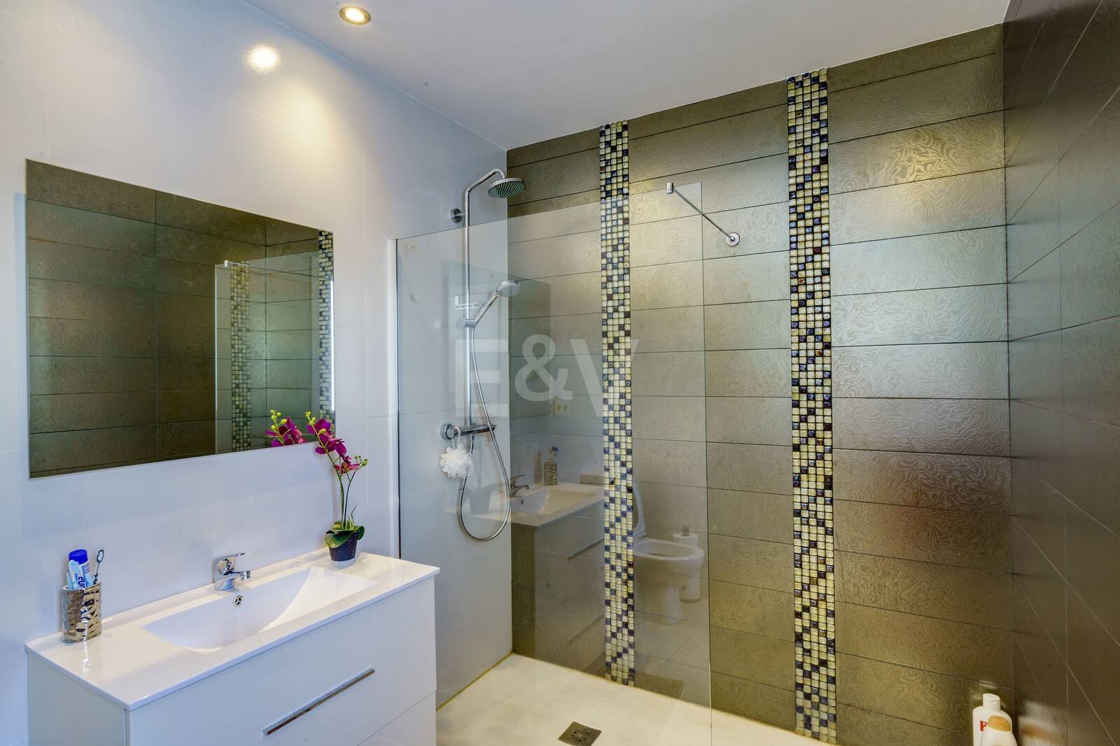 Modern Villa med havsutsikt i El Rosario