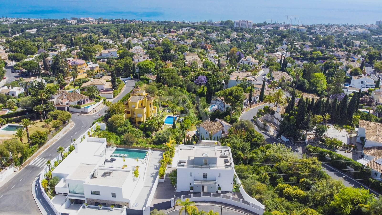 Modern Villa med havsutsikt i El Rosario