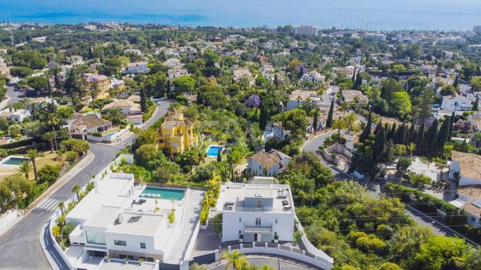 Nowoczesna willa z widokiem na morze w El Rosario