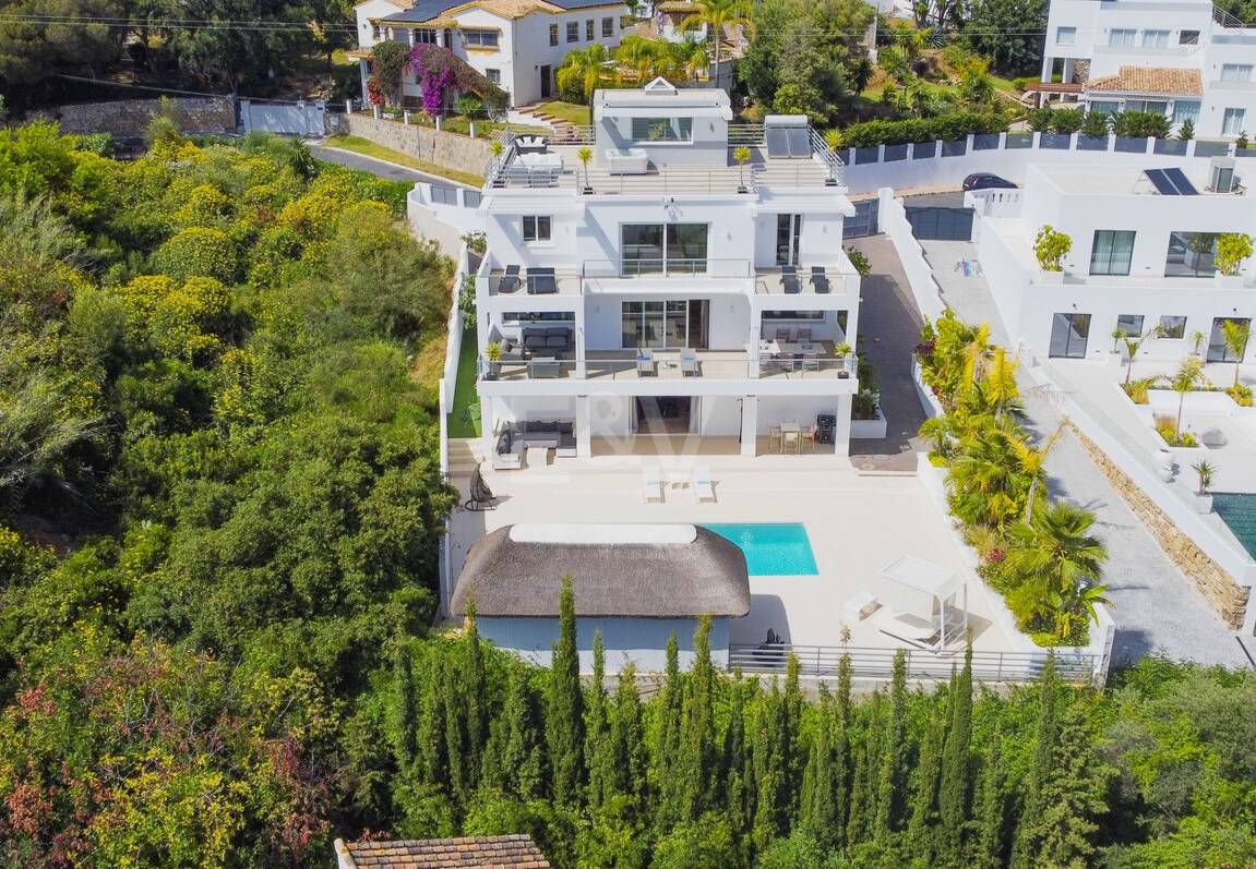 Modern Villa med havsutsikt i El Rosario