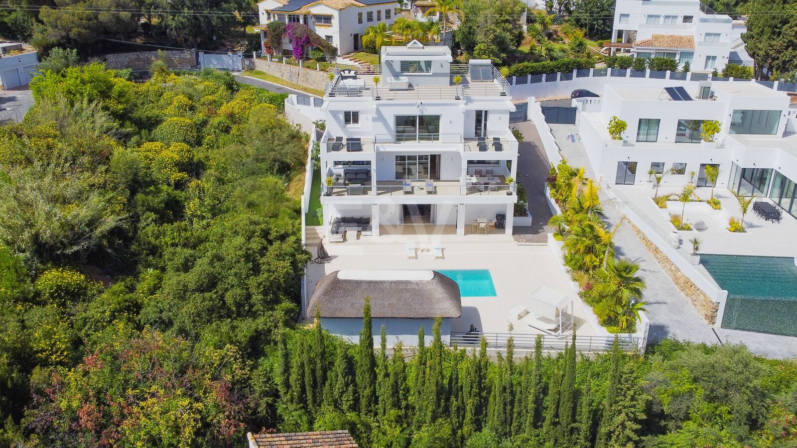 Modern Villa med havsutsikt i El Rosario