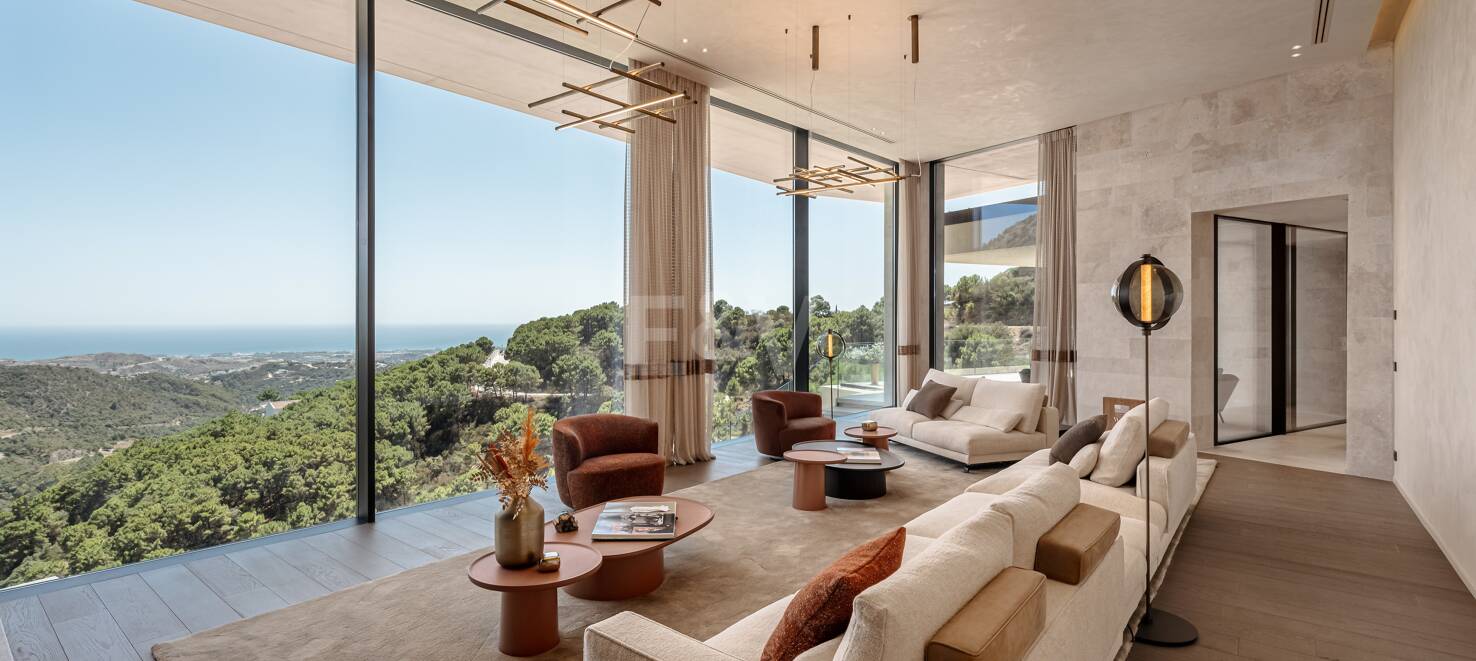 Espectacular villa con vistas panorámicas al mar en Monte Mayor