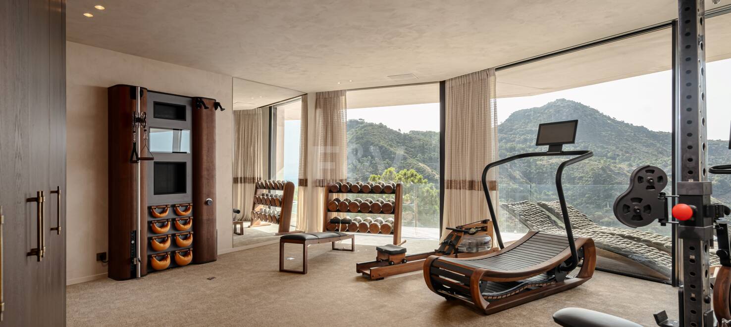 Espectacular villa con vistas panorámicas al mar en Monte Mayor