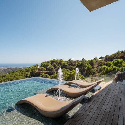 Espectacular villa con vistas panorámicas al mar en Monte Mayor