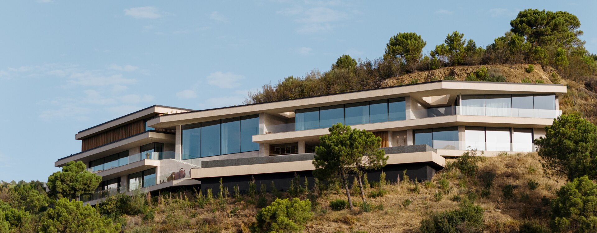 Spectaculaire villa avec vue panoramique sur la mer à Monte Mayor