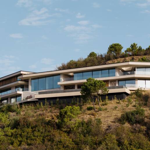 Espectacular villa con vistas panorámicas al mar en Monte Mayor