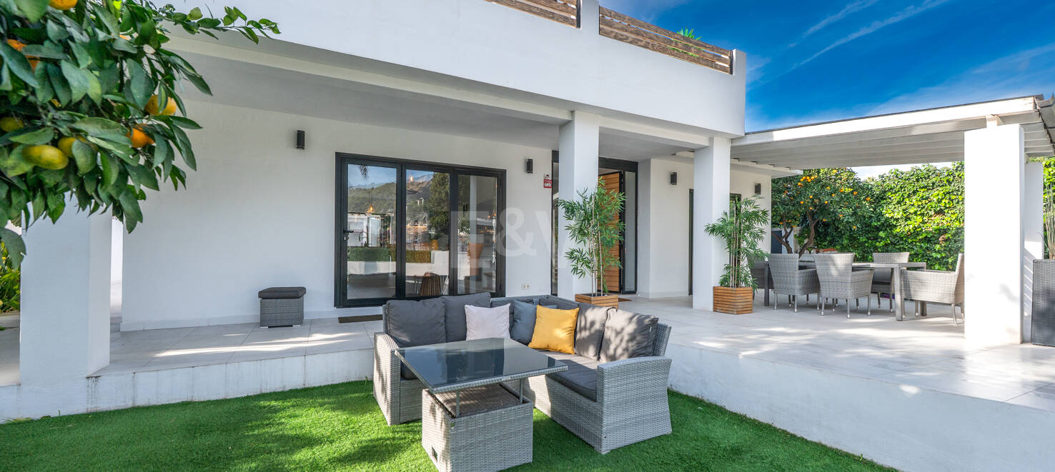 Elegante vivienda en Marbella con vistas al mar