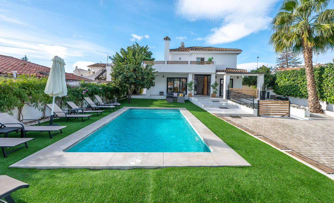 Elegante vivienda en Marbella con vistas al mar