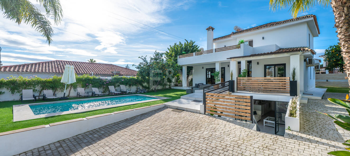 Elegante vivienda en Marbella con vistas al mar