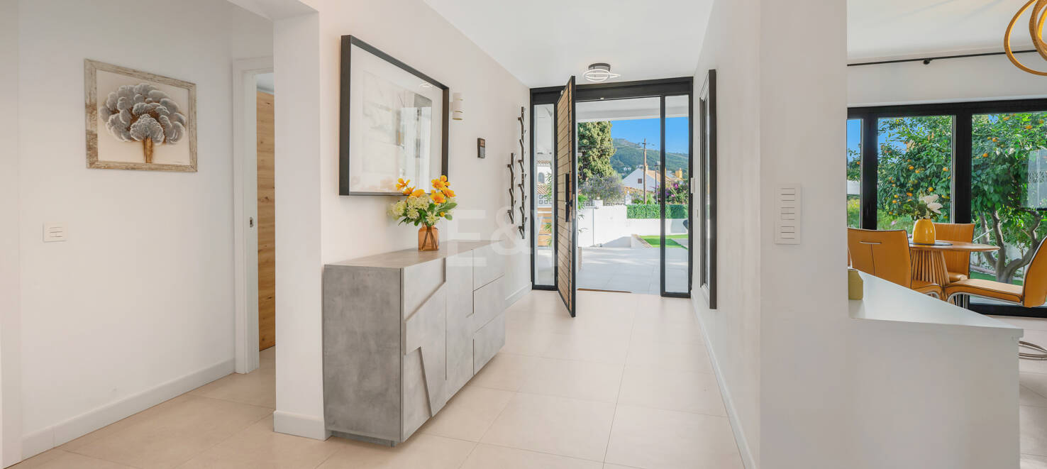 Elegante vivienda en Marbella con vistas al mar