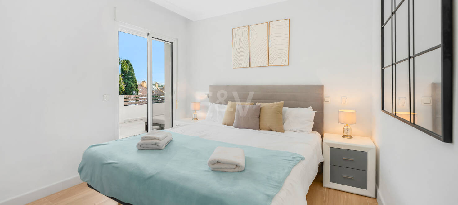 Elegante vivienda en Marbella con vistas al mar