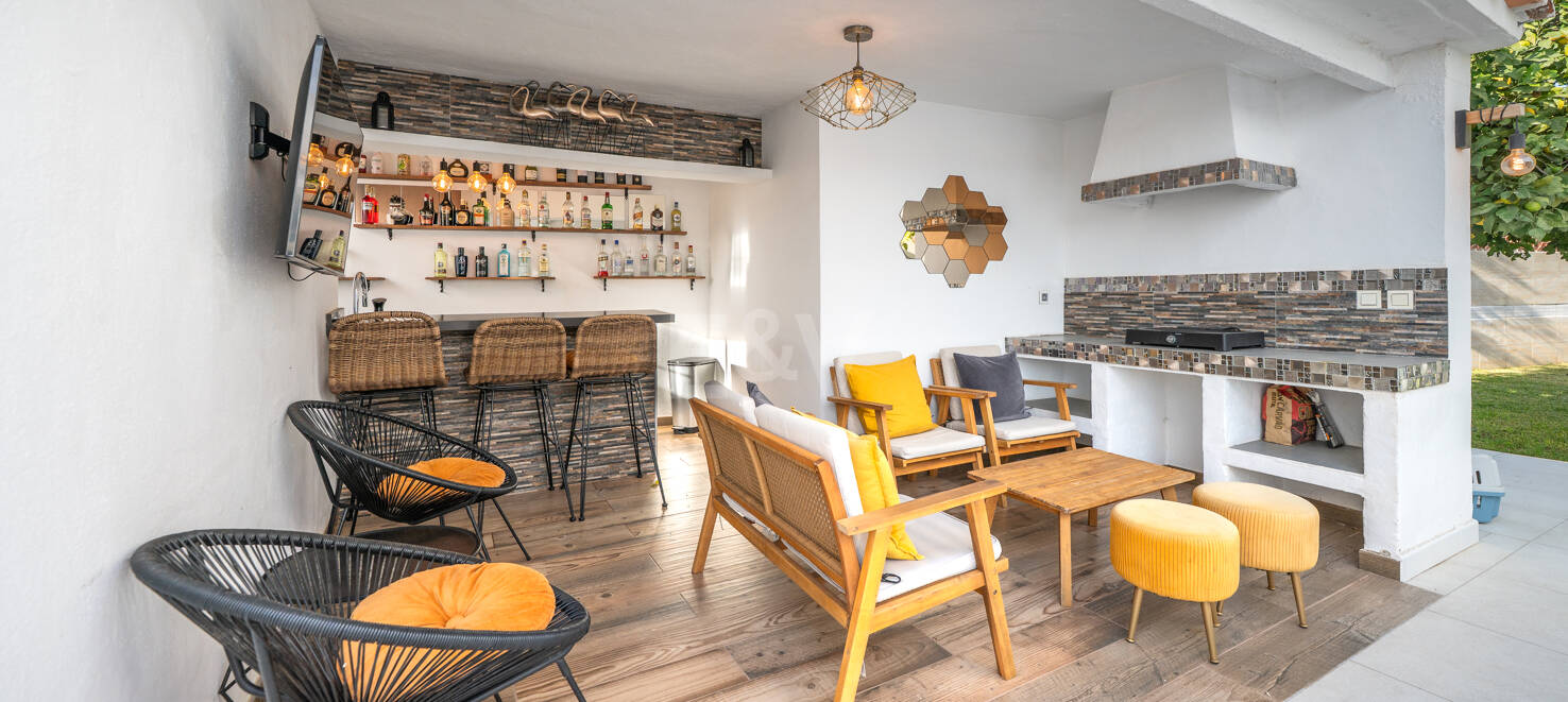 Elegante vivienda en Marbella con vistas al mar