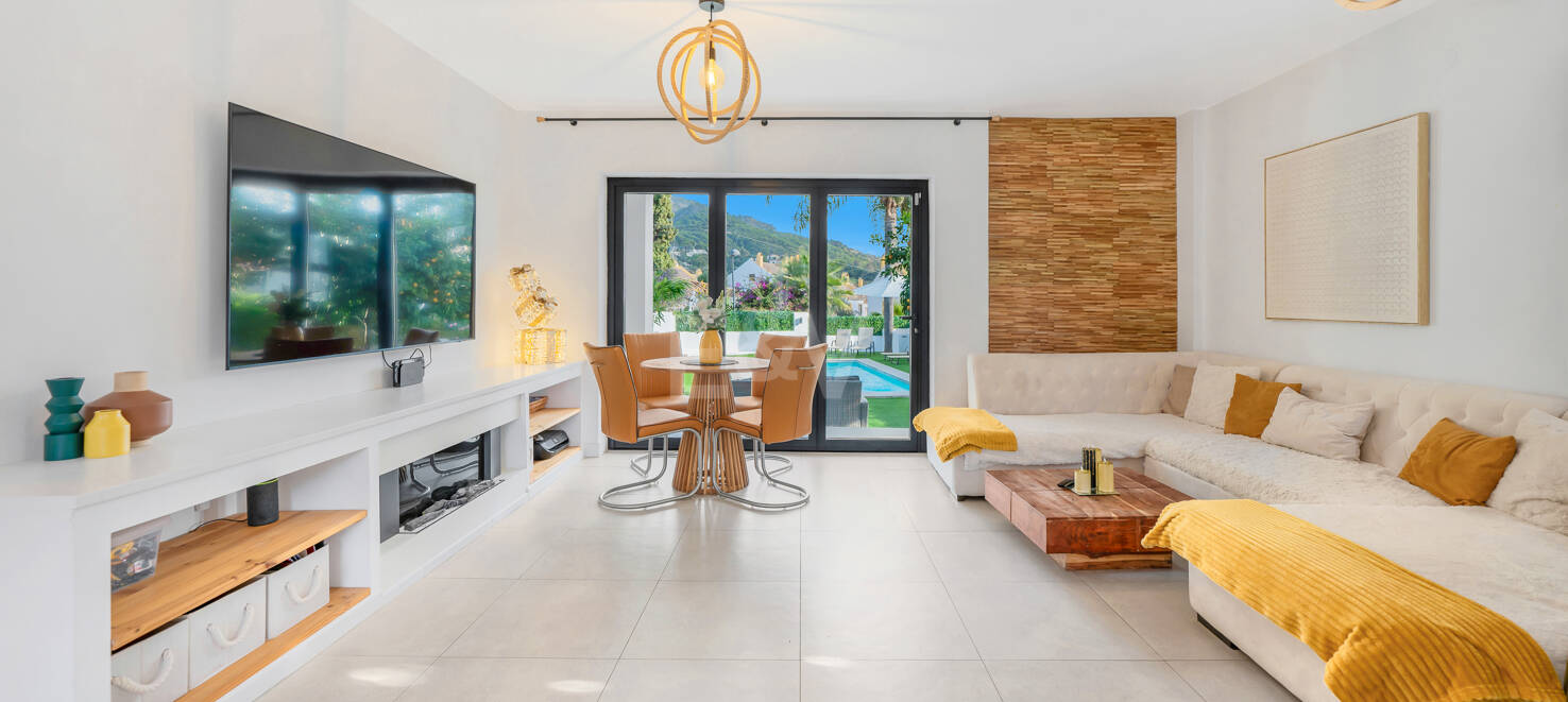 Elegante vivienda en Marbella con vistas al mar