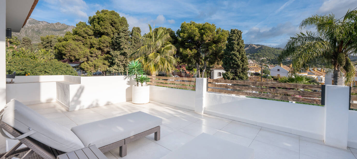 Elegante vivienda en Marbella con vistas al mar