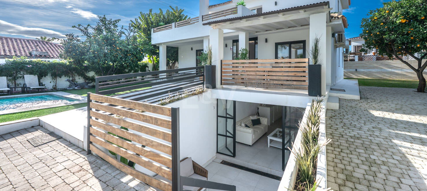 Elegante vivienda en Marbella con vistas al mar