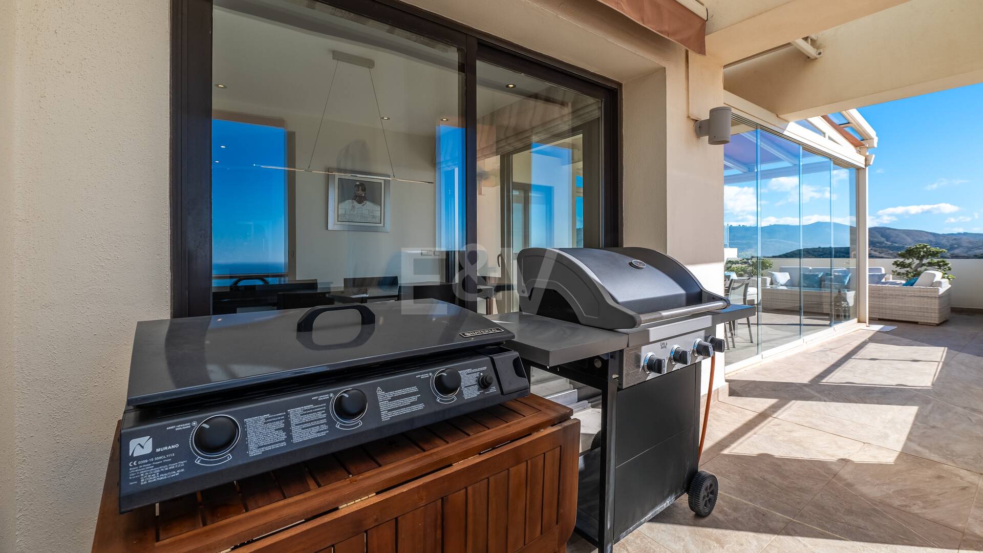 Renoverad Penthouse med spektakulär Öppna havet Visa i Altos de los Monteros