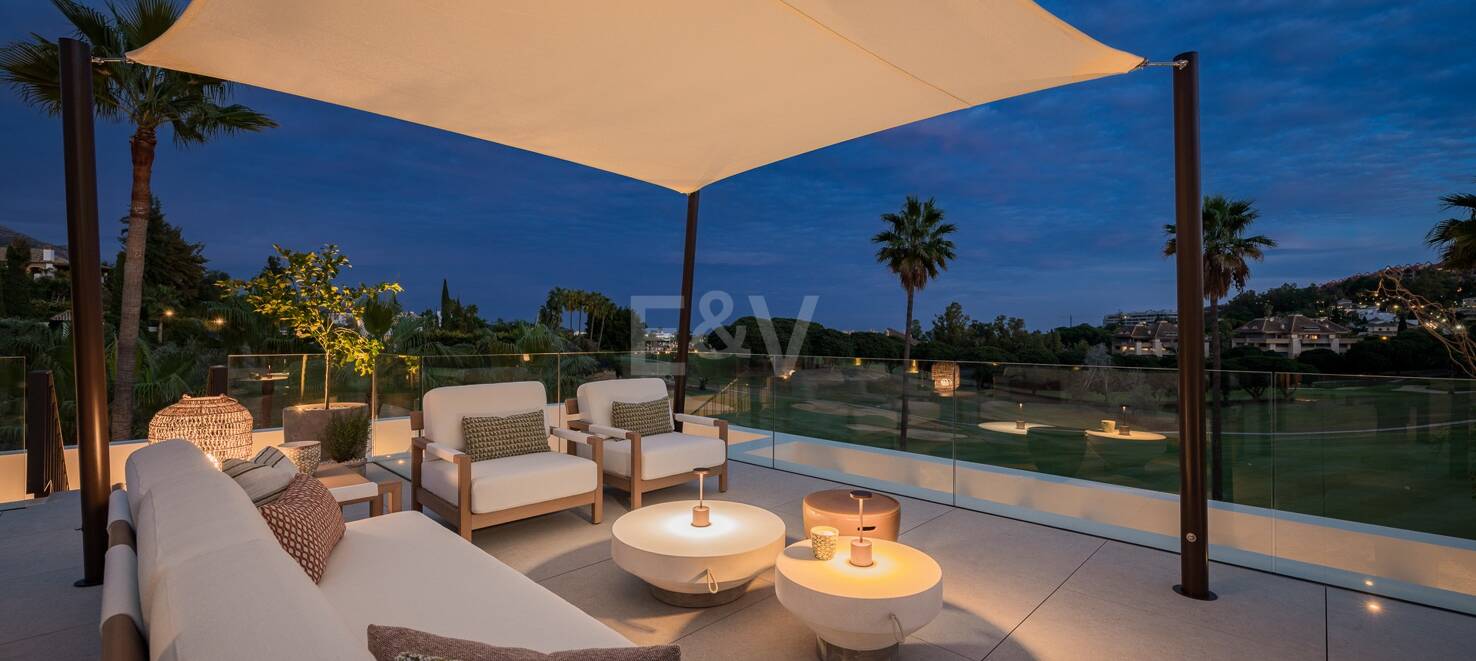 Modern golf villa med enastående design