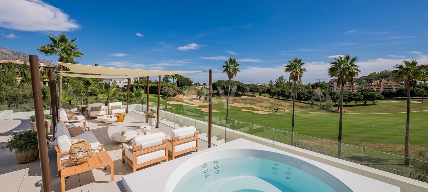 Modern golf villa med enastående design