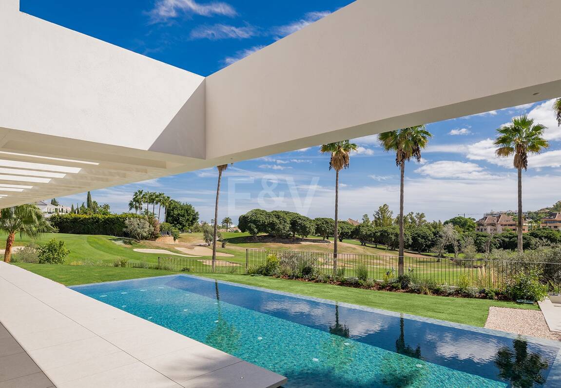 Modern golf villa med enastående design