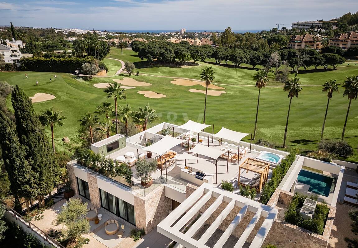 Modern golf villa med enastående design