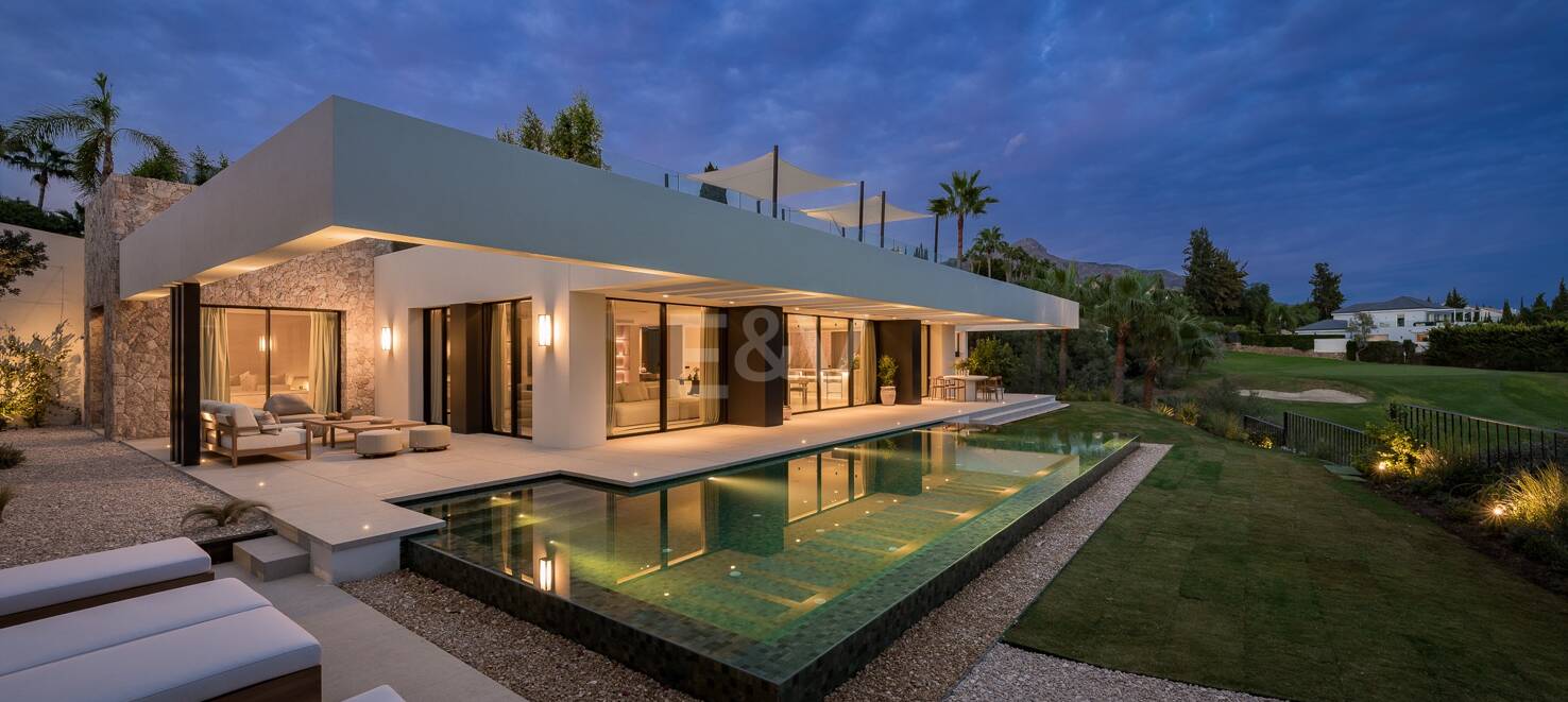 Modern golf villa med enastående design