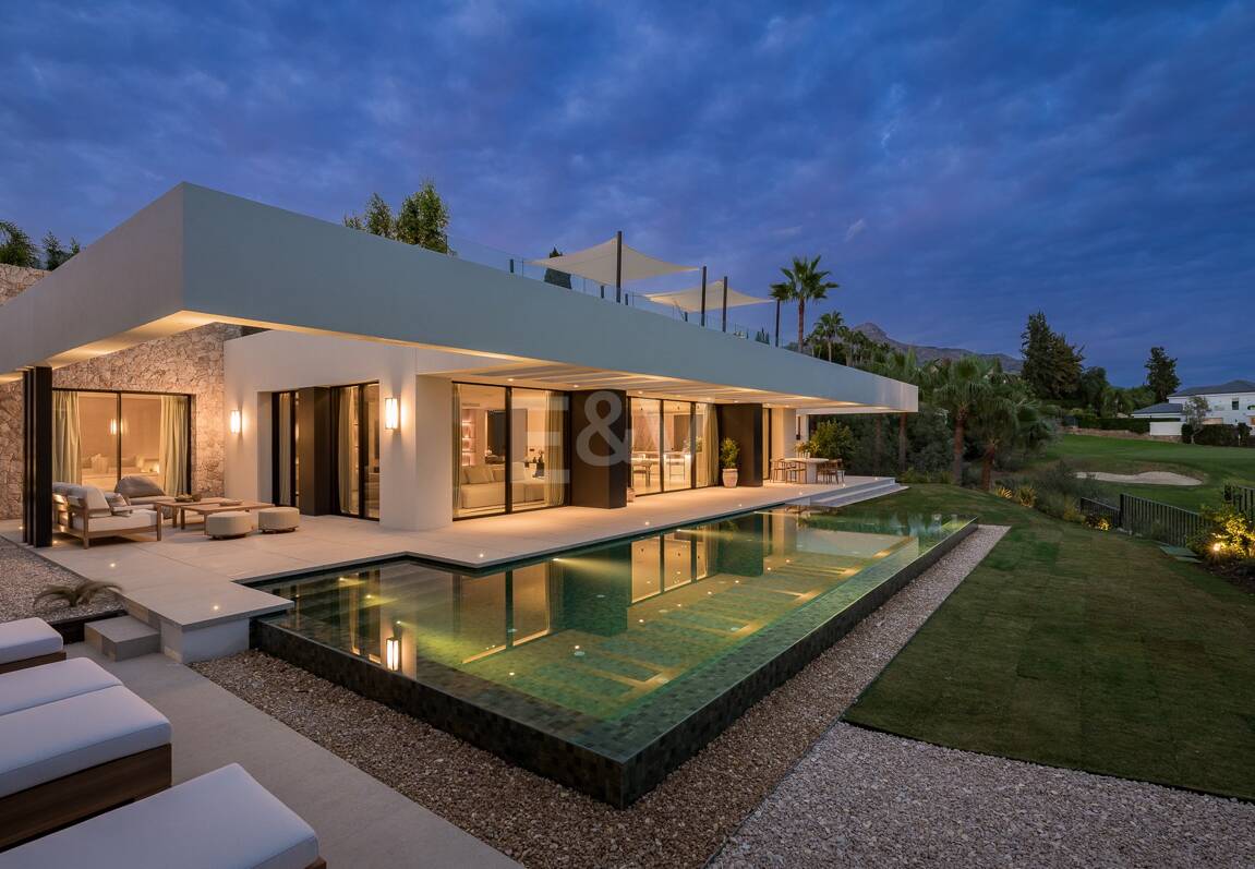 Modern golf villa med enastående design