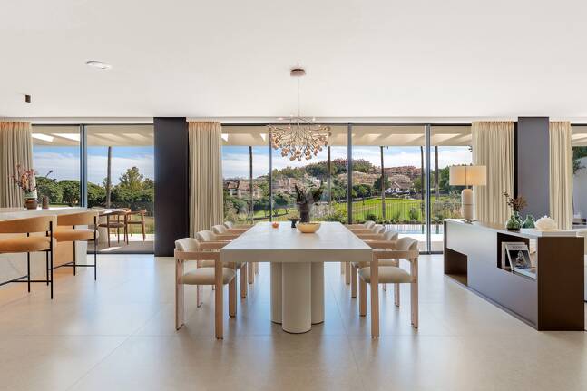 Modern golf villa med enastående design